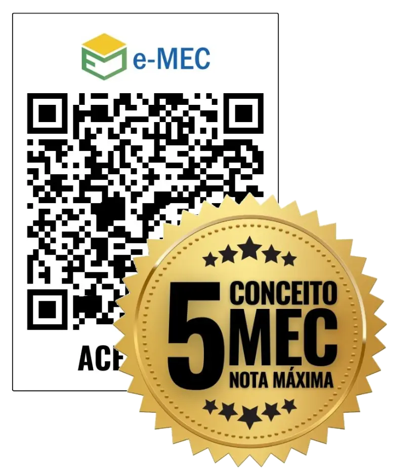 Exemplo de certificado MEC para o curso de Inglês Fluente